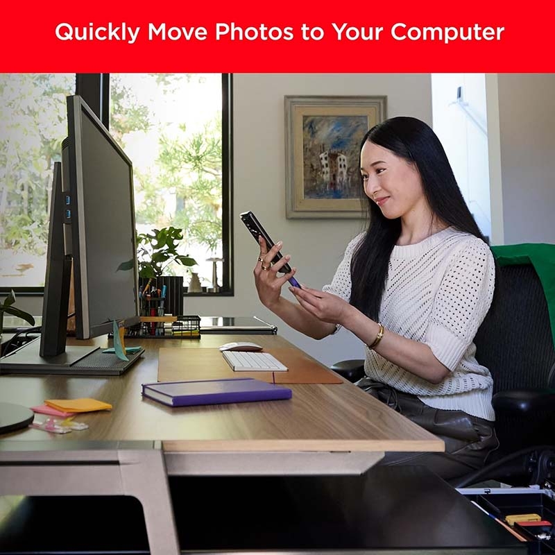 USB 3.2 SanDisk Phone Drive Purple Opulence 64GB 100MB/s OTG Type-C SDDDC6-064G-G46PO