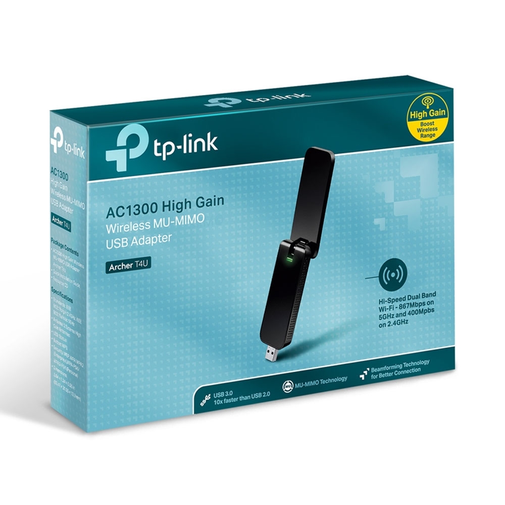 USB WiFi TP-Link Archer T4U V5 AC1300 Archer-T4U-V5