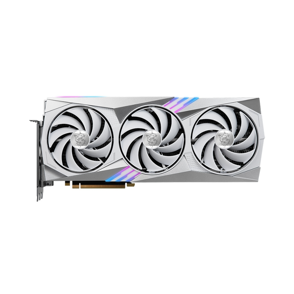 VGA MSI GeForce RTX 4070 Ti GAMING X TRIO WHITE 12G GDDR6X RTX-4070-Ti-GAMING-X-TRIO-WHITE-12G