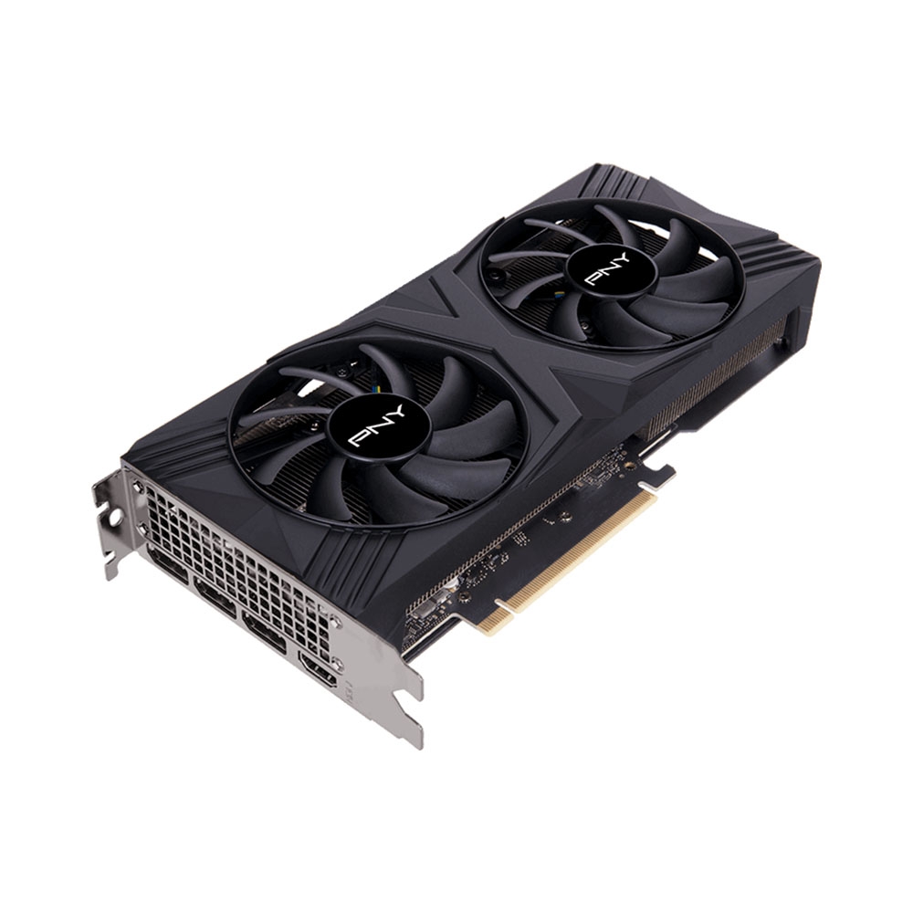 VGA PNY GeForce RTX 4070 SUPER 12GB VERTO Overclocked Dual Fan DLSS 3 VCG4070S12DFXPB1-O