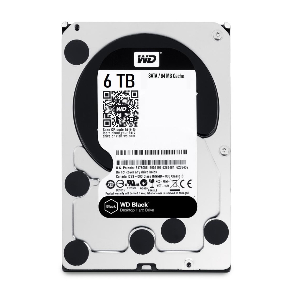 HDD WD Black 6TB 3.5 inch SATA III 256MB Cache 7200RPM WD6003FZBX