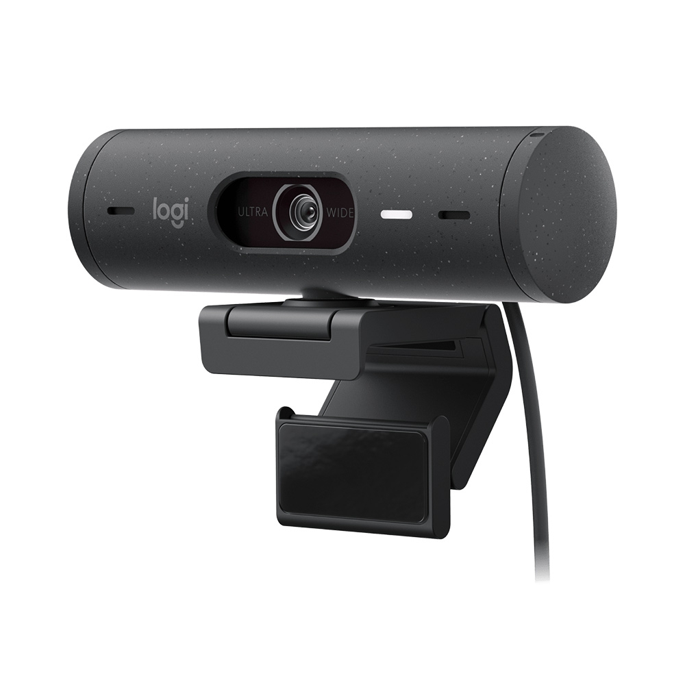 Webcam máy tính Logitech Brio 500 Black 960-001423