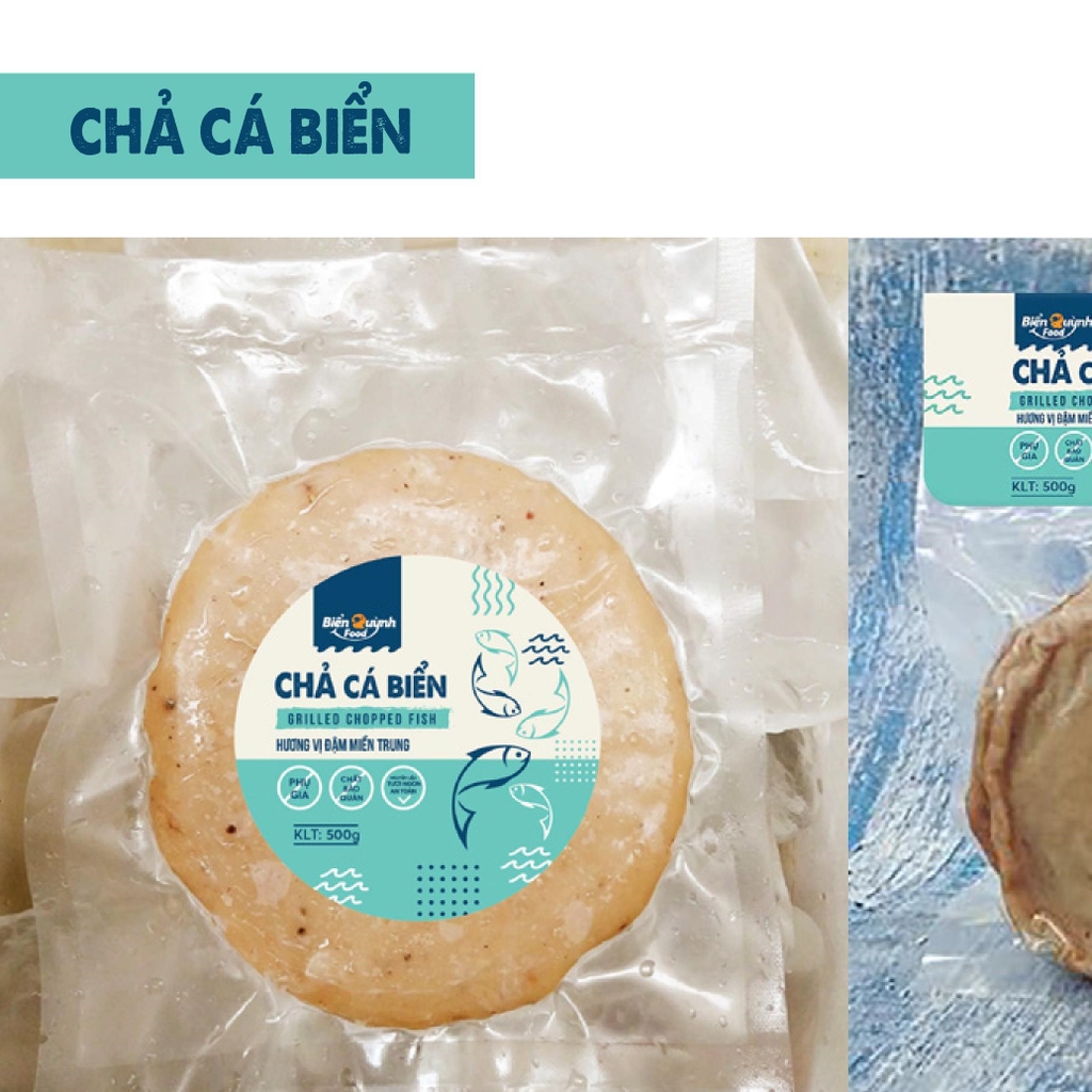 Chả Cá Biển CCB0500 - Túi 500g