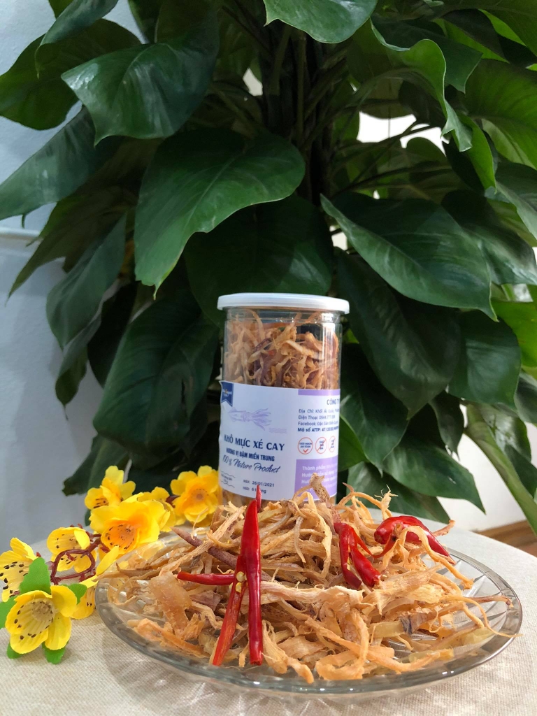 Khô Mực xé cay