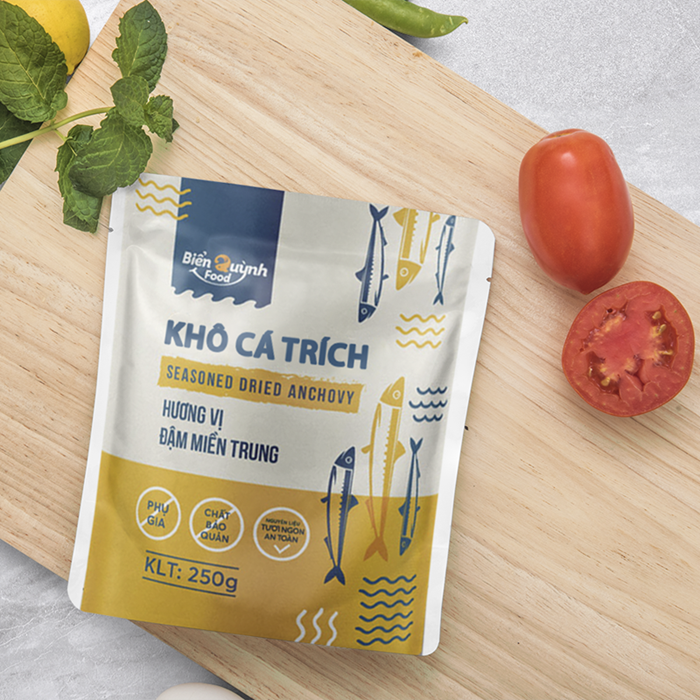 Khô Cá Trích KCTR0500 - Túi 500g