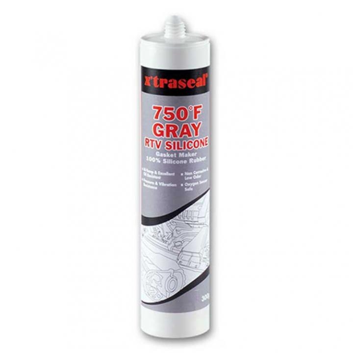 Keo tạo gioăng chịu nhiệt Xtraseal 750°F Gray RTV Silicone 300gr