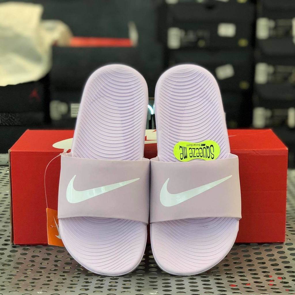 NIKE GS KAWA SLIDE 'ICED LILAC' - 819352501