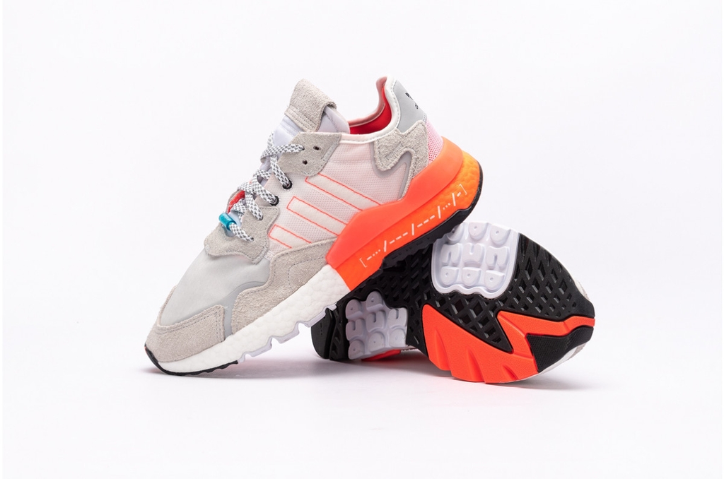 adidas NITE JOGGER 'SOLAR RED / MORSE CODE'