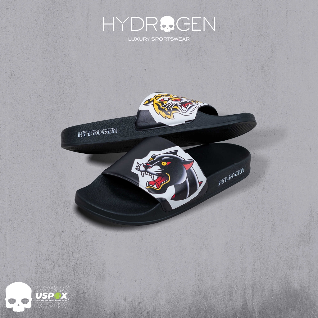 Dép Hydrogen Tattoo Black