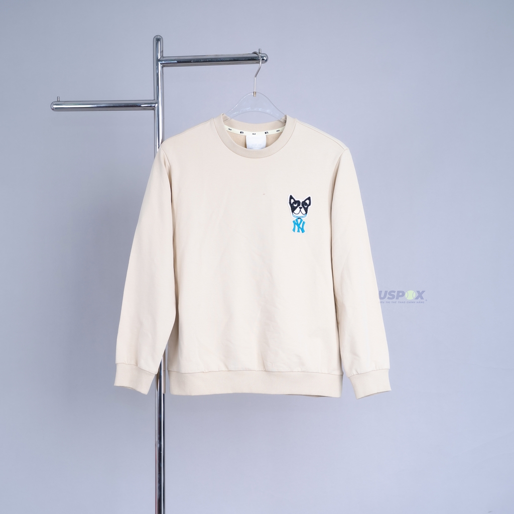 MLB Sweater Bull Beige