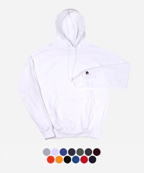 Champion Hoodie trắng (form Âu)