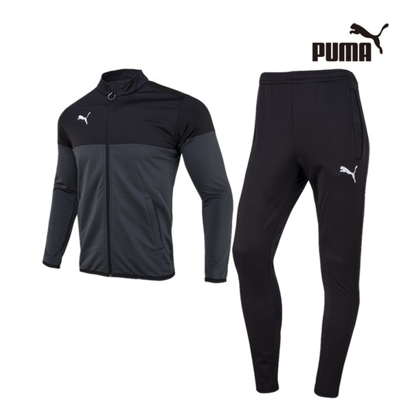 Puma Bộ thể thao đen xám