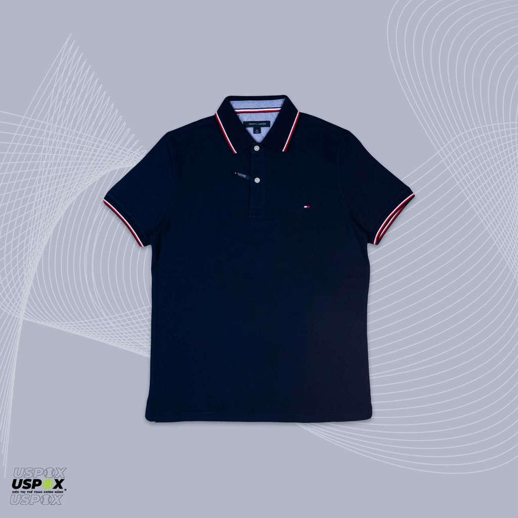 Áo Polo Tommy Navy Slim (form Âu)