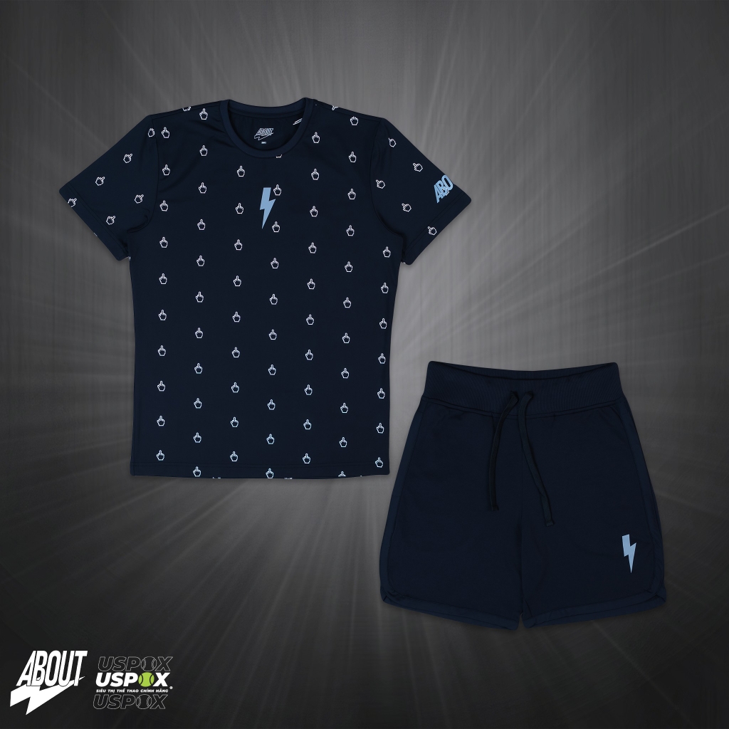 Bộ Hydrogen x About Tech Special F**K Crew Black