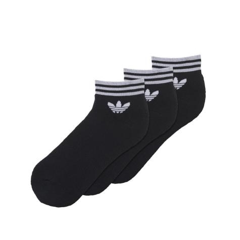 Tất Adidas ngắn cổ Original đen di sản (3 đôi)