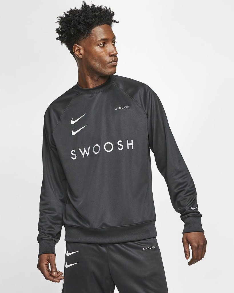 Nike Sweater NSW Black Swoosh (form Âu)
