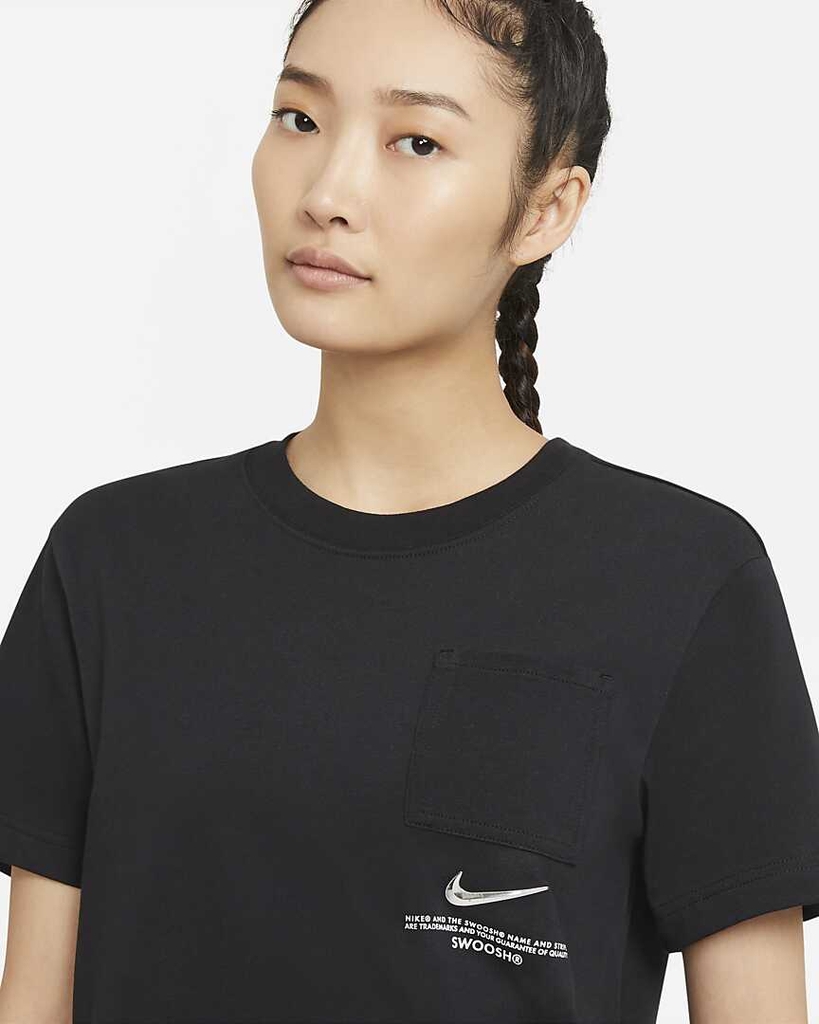 Nike Tee Women Swoosh 2021 Black