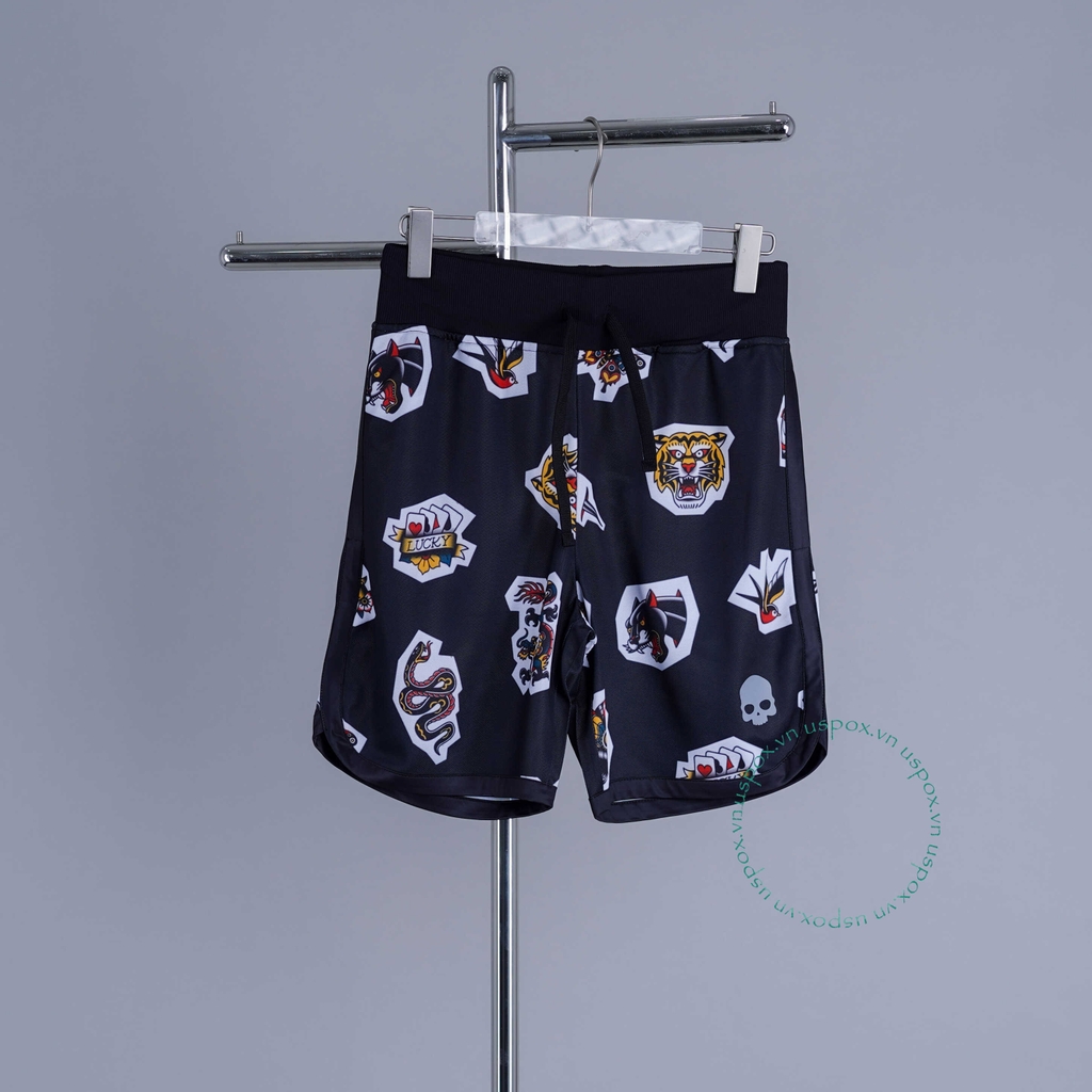Quần tennis Hydrogen Tattoo black