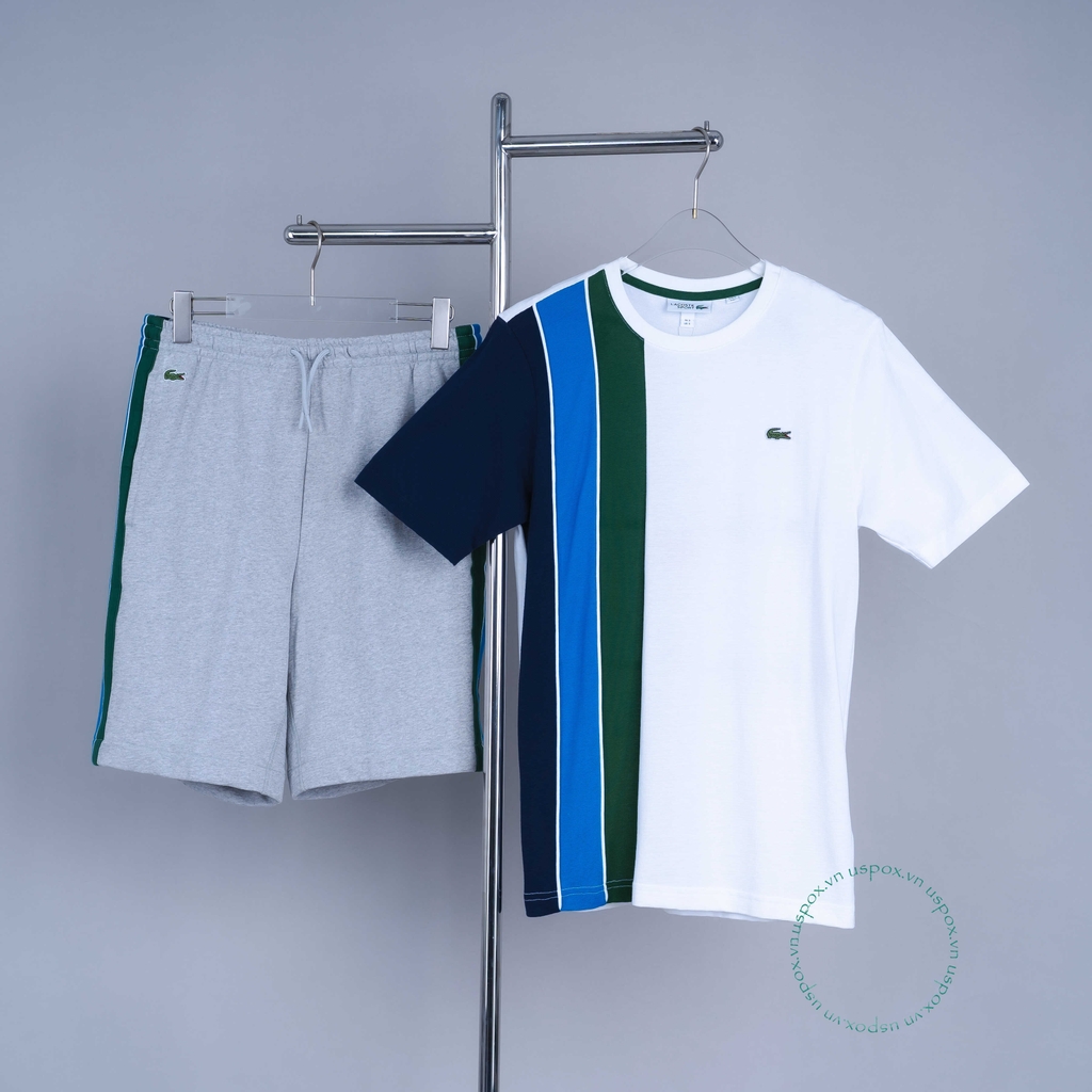 Bộ Lacoste SPORT Contrast Cotton Blue Green