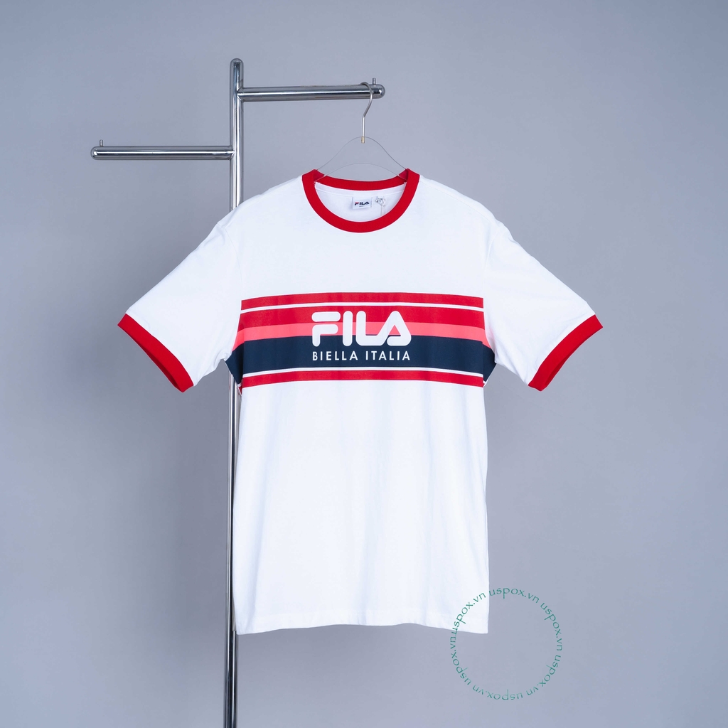 Fila Áo Italia Trắng Đỏ (form Âu) (buy2get1free)