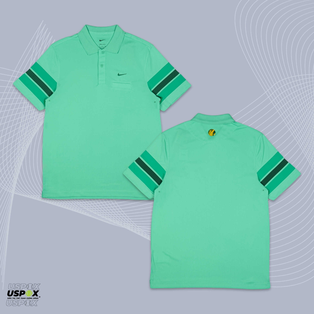 Áo Polo Golf Nike Dri-fit Green (Form Á)
