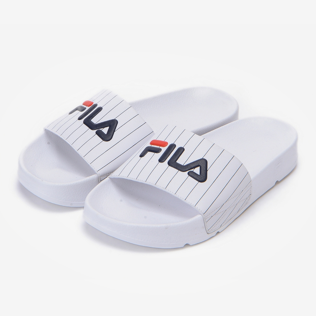 Fila dép trắng sọc