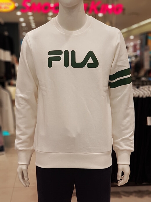 Fila Áo Sw trắng xanh (hàng sale)