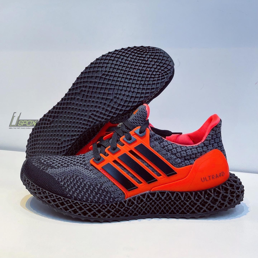 Giày Adidas Ultra 4D 5.0 'Black Solar Red' G58159