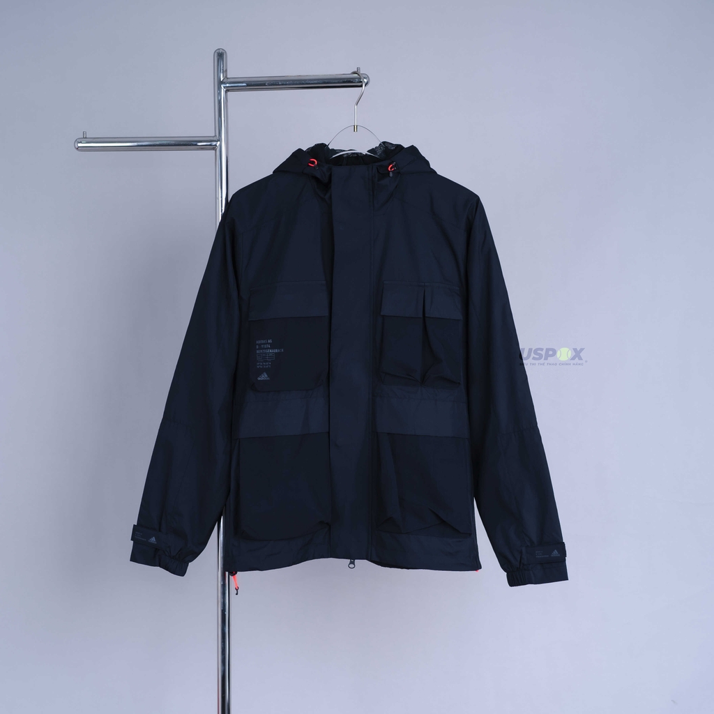 Adidas Áo Jacket W JKT Black Perfomance