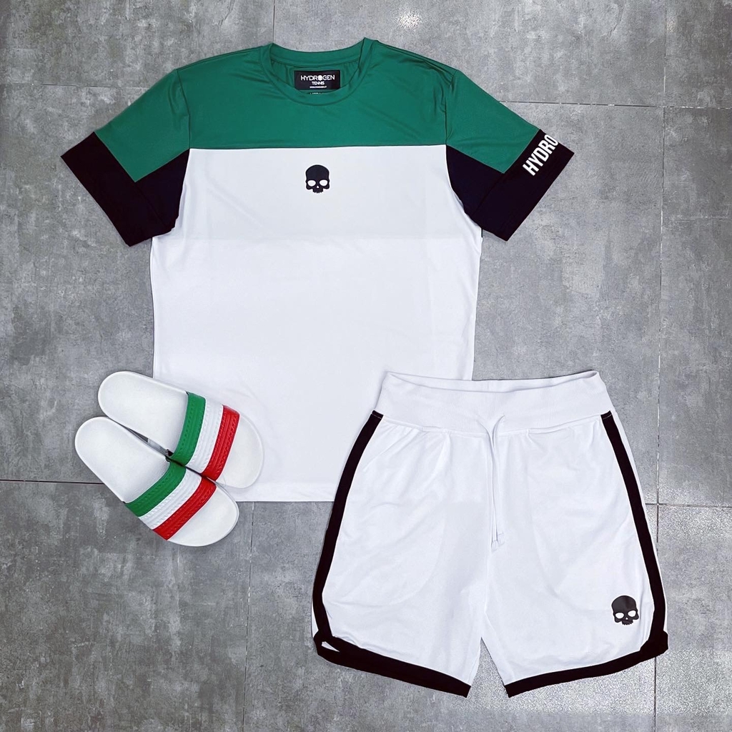 Hydrogen Tee Italy White Green 2018