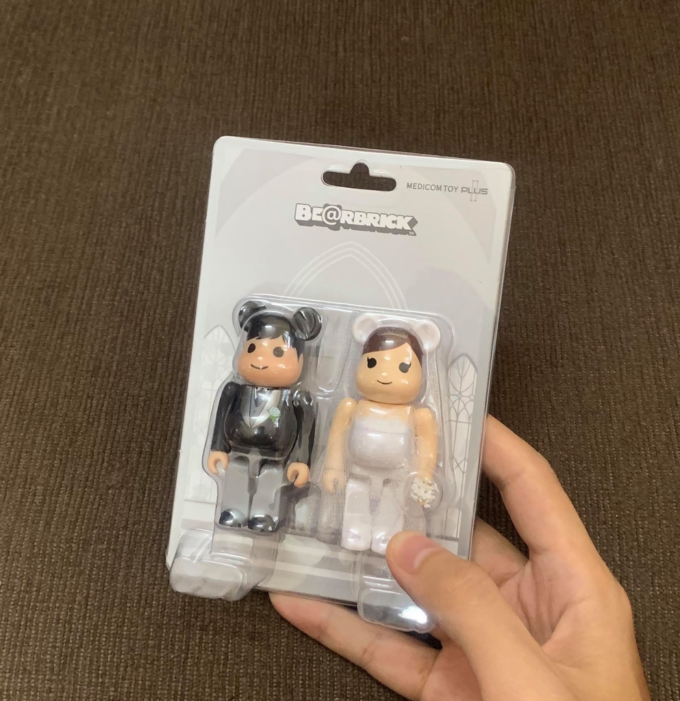 BearBrick Wedding 3 100%