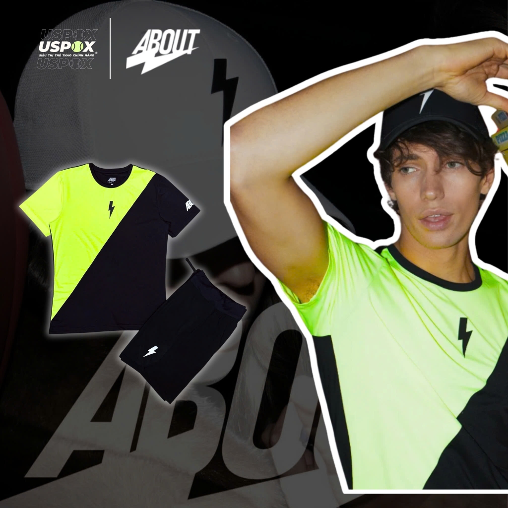 Bộ Hydrogen x About Kick Black Fluo