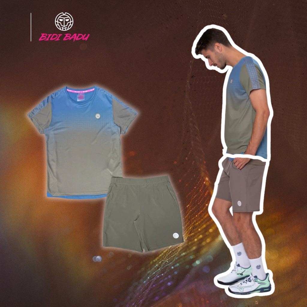 Bộ thể thao Bidi Badu Spectrum Tee Lightroom Denim