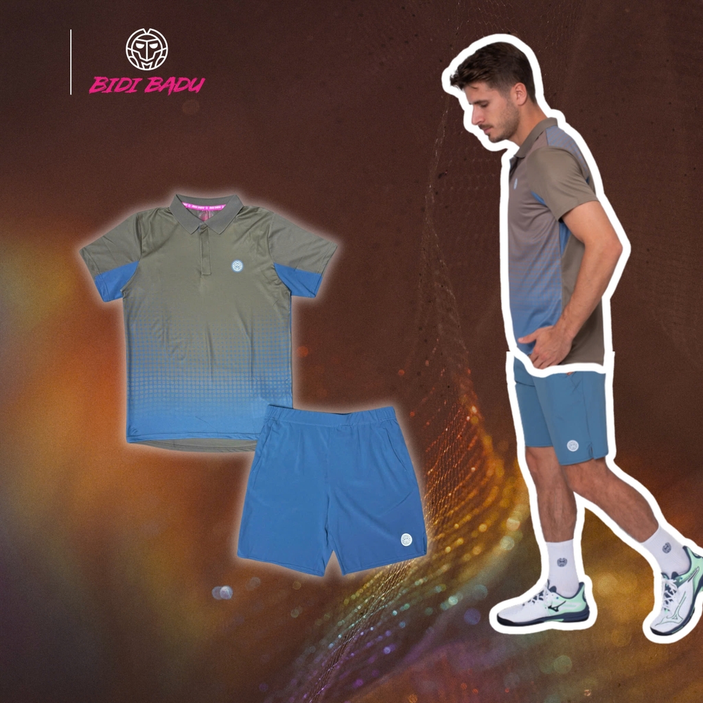 Bộ thể thao Bidi Badu Spectrum Polo Lightroom Denim