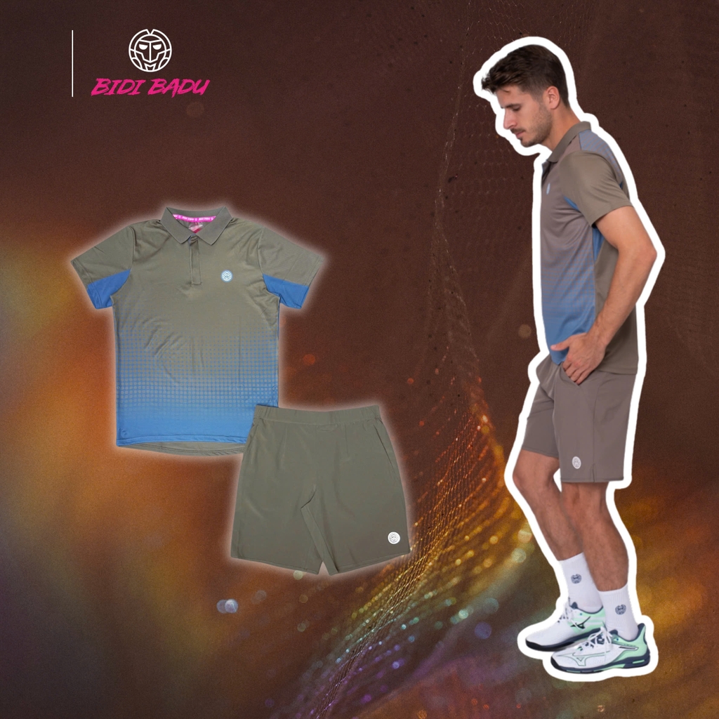 Bộ thể thao Bidi Badu Spectrum Polo Lightroom Denim