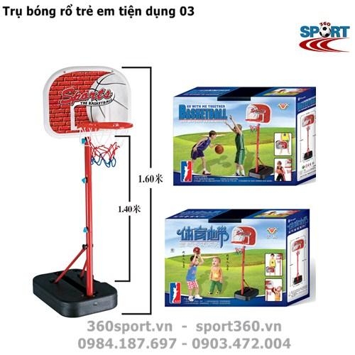 Trụ bóng rổ trẻ em tiện dụng 03