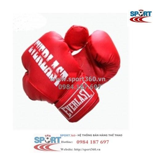 Găng Boxing Everlast giá rẻ đỏ