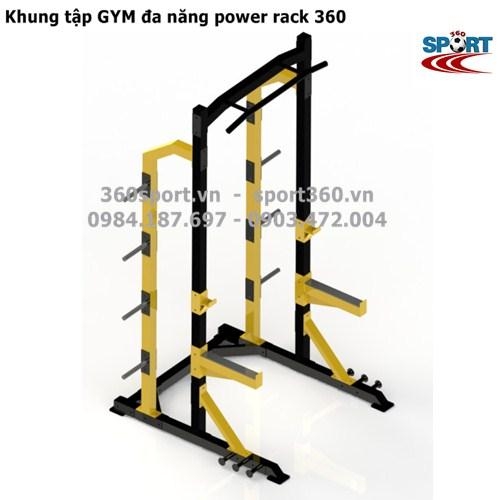 Khung tập GYM đa năng power rack 360