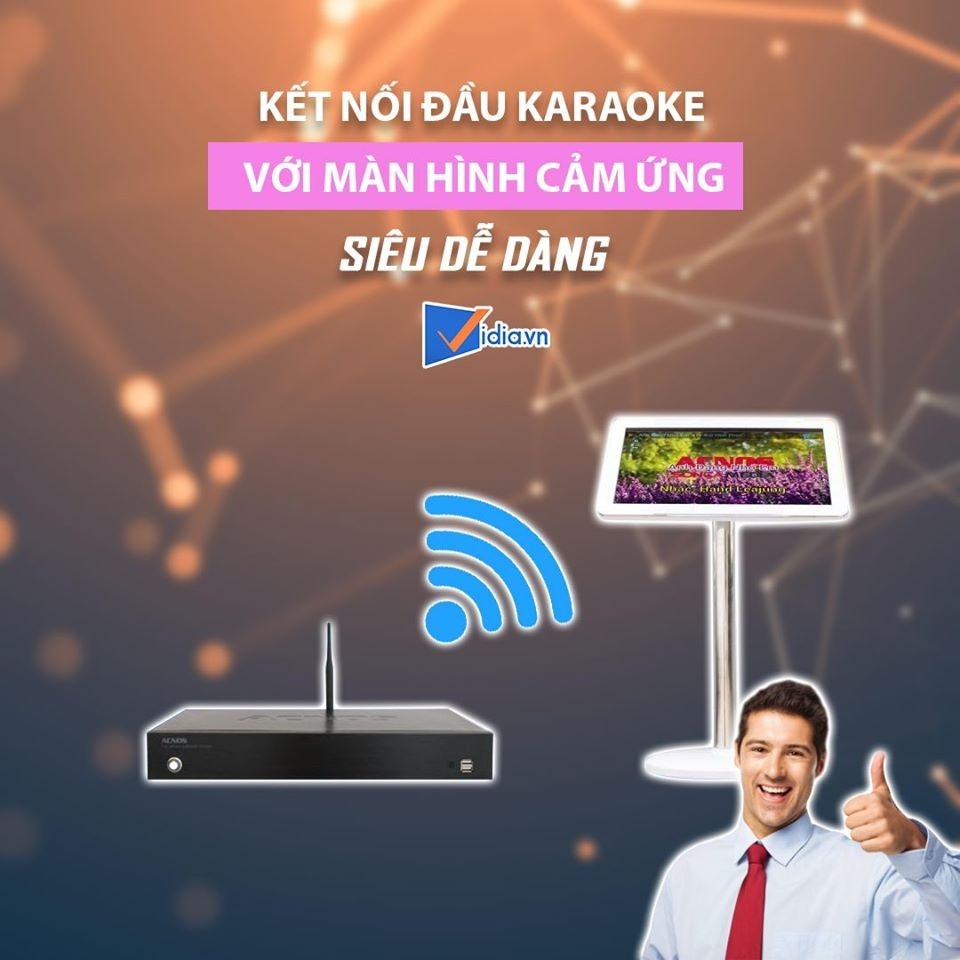 2-cach-ket-noi-dau-karaoke-acnos-voi-man-hinh-cam-ung-khong-day-acnos-st226