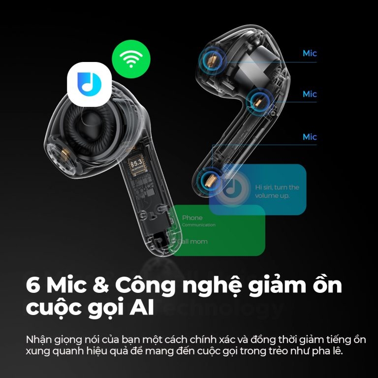 Tai Nghe Nhét Tai Bluetooth SoundPEATS Air 4 Lite. Mẫu Mới Nhất