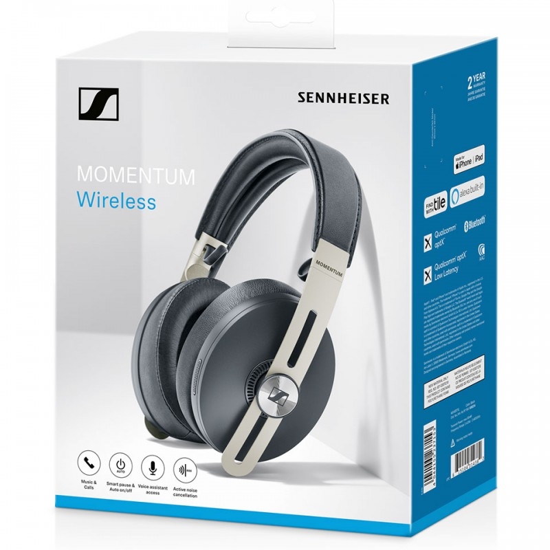 Tai Nghe Bluetooth Chống Ồn Sennheiser MOMENTUM WIRELESS 3 - Hàng Chính Hãng