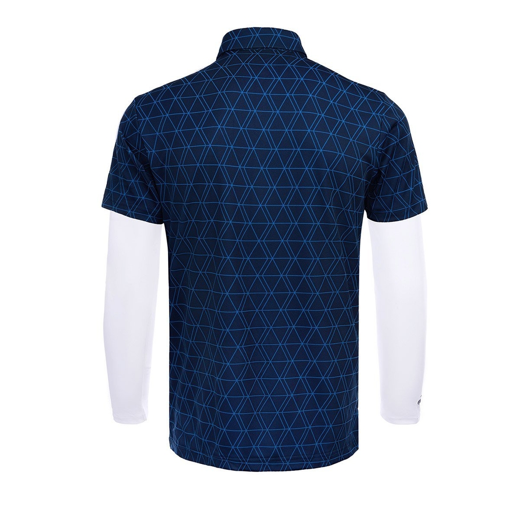 Áo Polo 2 trong 1 le coq golf Nam LG5FTZ00MV-NV00