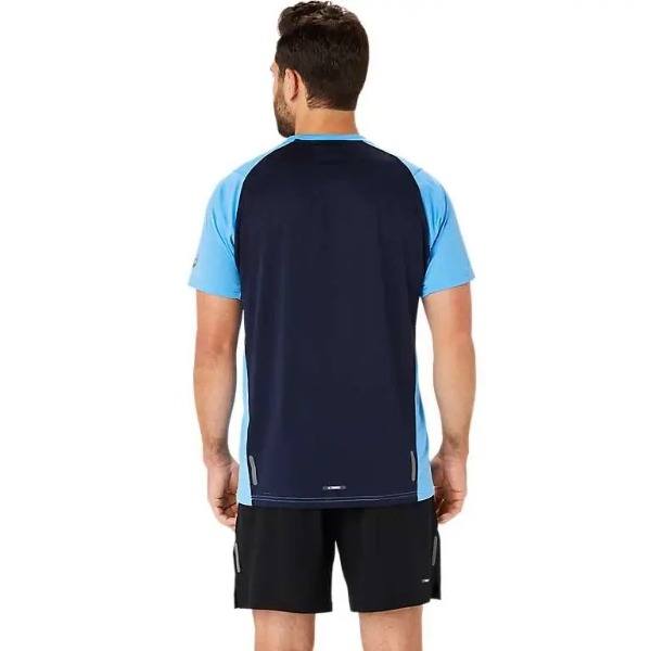 Áo T-shirt tập luyện Nam ASICS ACTIBREEZE PANEL JACQUARD SS TOP 2031E507.407
