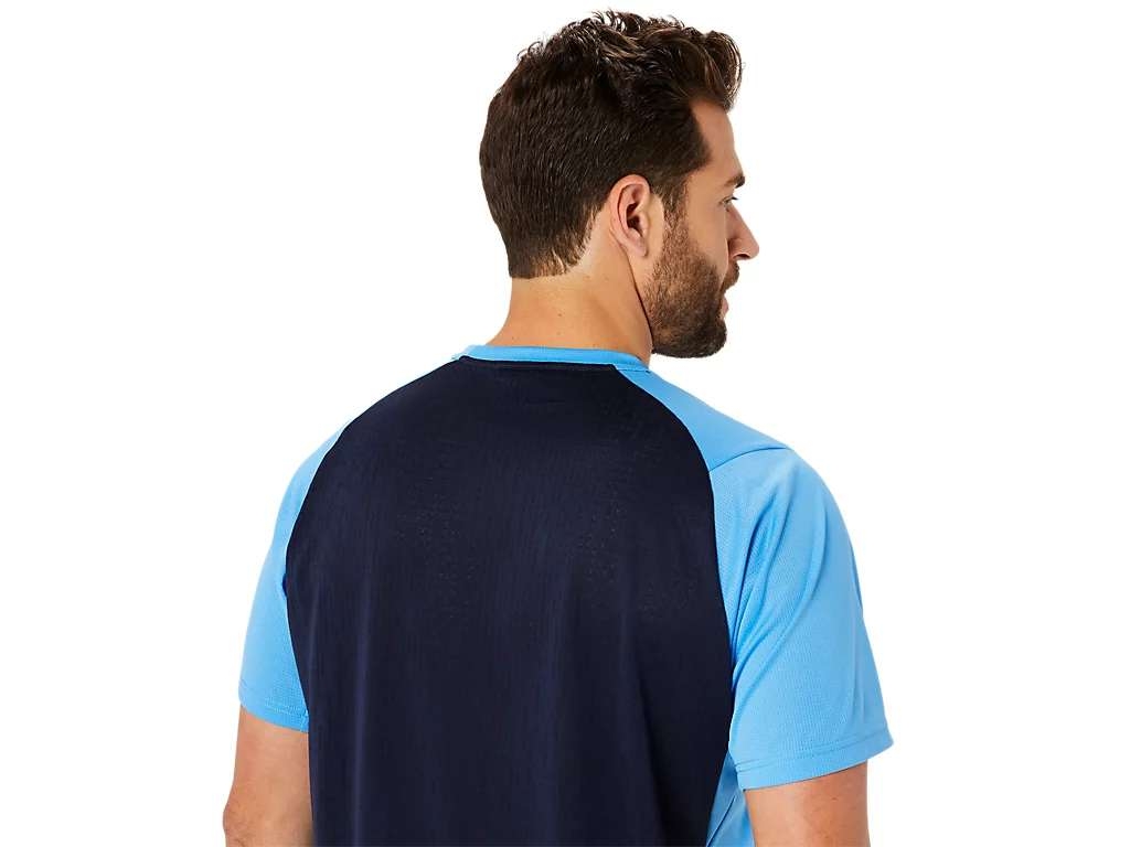 Áo T-shirt tập luyện Nam ASICS ACTIBREEZE PANEL JACQUARD SS TOP 2031E507.407