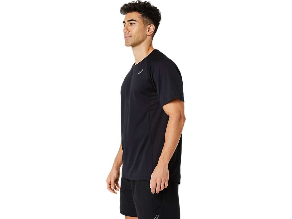Áo T-shirt tập luyện ASICS Nam ACTIBREEZE PANEL KNIT SHORT SLEEVE TOP 2031E683.001