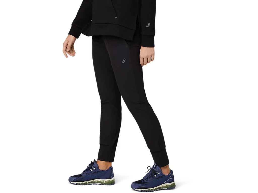 Quần nỉ ASICS nữ W STRETCH TAPERED 2032C038.001