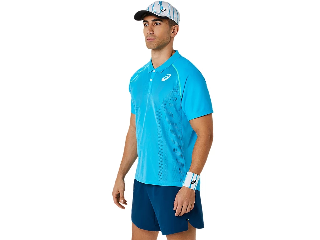 Áo Polo tennis/pickleball ASICS Nam Men Match Actibreeze Polo-Shirt 2041A299.419