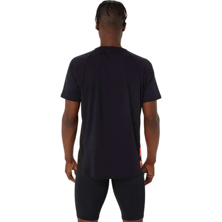 Áo T-shirt Nam ASICS LIGHT GRAPHIC SHORT SLEEVE TOP 2091A666.001