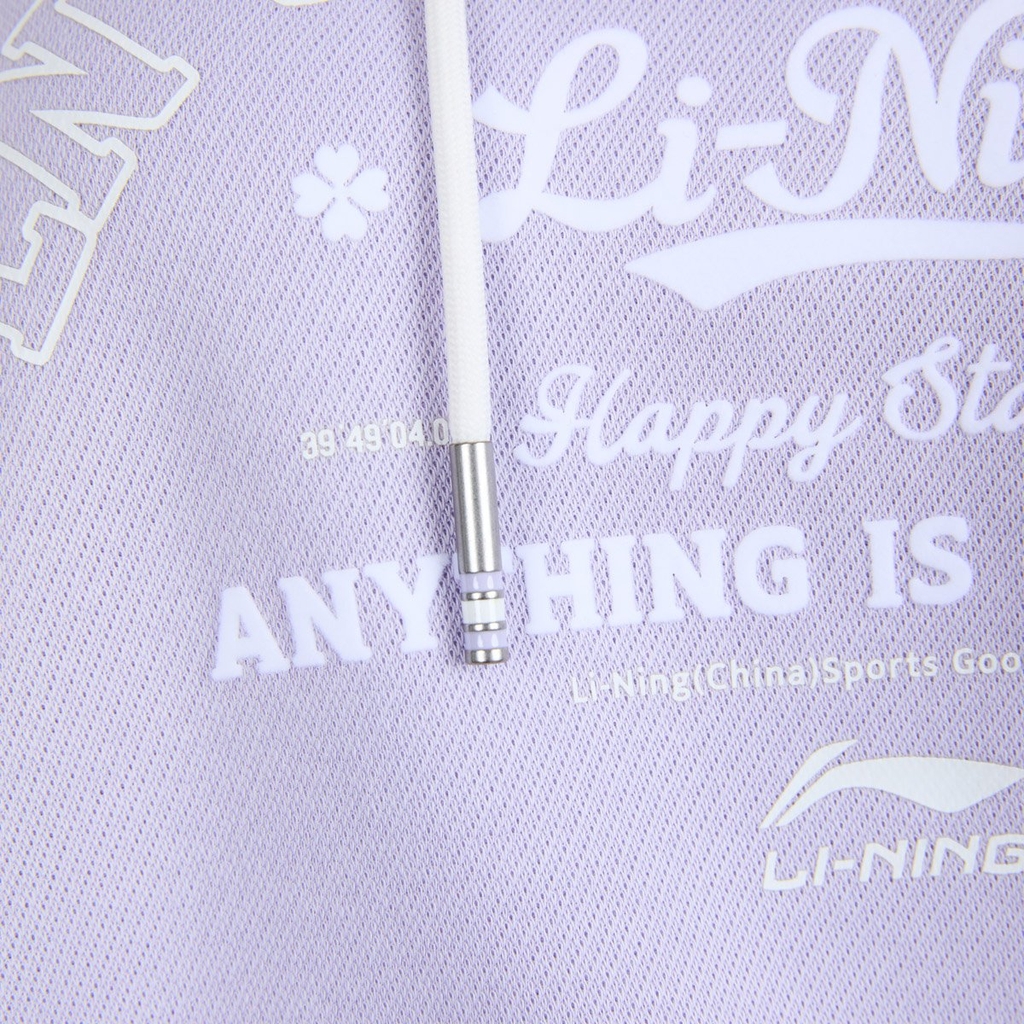 Áo nỉ Li-Ning Nữ AWDU600-2V