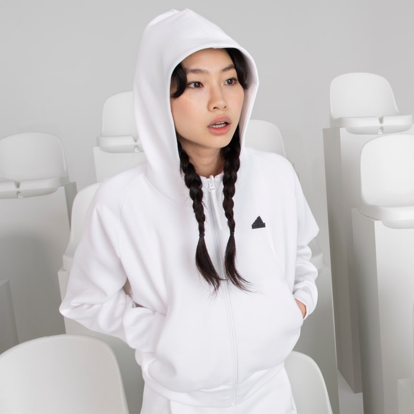 Áo khoác hoodie adidas full zip z.n.e Nữ - IN5133